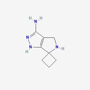 4',5'-Dihydro-1'H-spiro[cyclobutane-1,6'-pyrrolo[3,4-C]pyrazol]-3'-amine