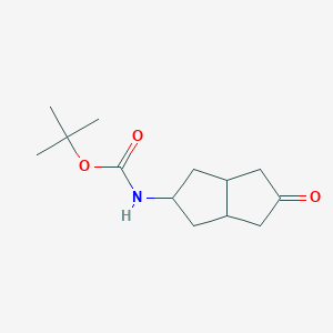 Tert-butyl (5-oxooctahydropentalen-2-YL)carbamate