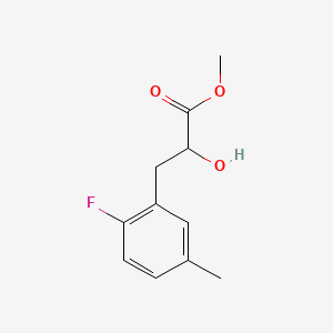 Methyl 3-(2-fluoro-5-methylphenyl)-2-hydroxypropanoate