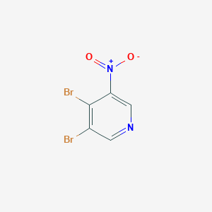 molecular formula C5H2Br2N2O2 B15323864 3,4-Dibromo-5-nitropyridine 