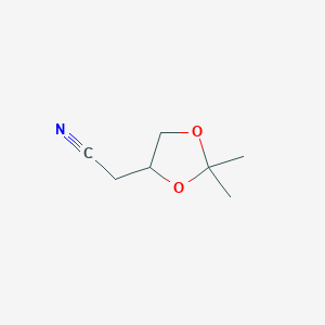 2-(2,2-Dimethyl-1,3-dioxolan-4-yl)acetonitrile