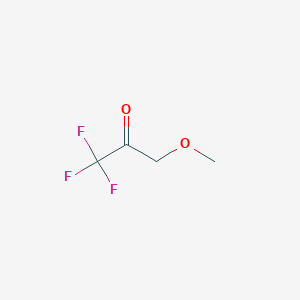 molecular formula C4H5F3O2 B15323952 1,1,1-Trifluoro-3-methoxy-propan-2-one 