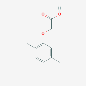 molecular formula C11H14O3 B15323975 2-(2,4,5-Trimethylphenoxy)acetic acid CAS No. 19094-76-9