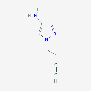 1-(3-Butyn-1-yl)-1H-pyrazol-4-amine