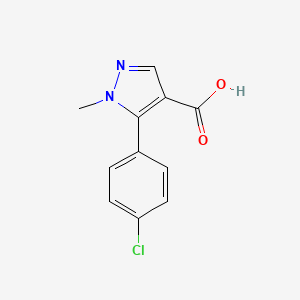 5-(4-Chlorophenyl)-1-methyl-1H-pyrazole-4-carboxylic acid