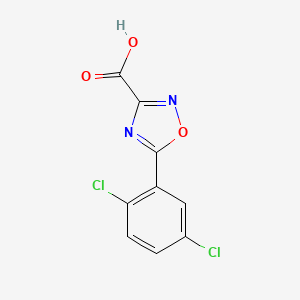 5-(2,5-Dichlorophenyl)-1,2,4-oxadiazole-3-carboxylic acid