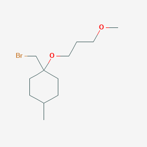 1-(Bromomethyl)-1-(3-methoxypropoxy)-4-methylcyclohexane