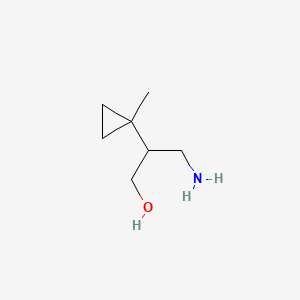 3-Amino-2-(1-methylcyclopropyl)propan-1-ol