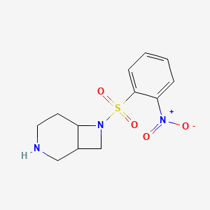 7-((2-Nitrophenyl)sulfonyl)-3,7-diazabicyclo[4.2.0]octane