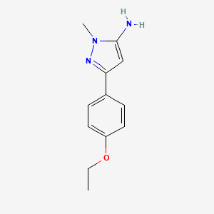 3-(4-Ethoxyphenyl)-1-methyl-1h-pyrazol-5-amine