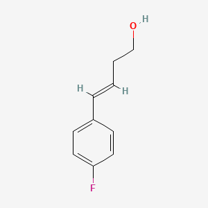 4-(4-Fluorophenyl)but-3-en-1-ol