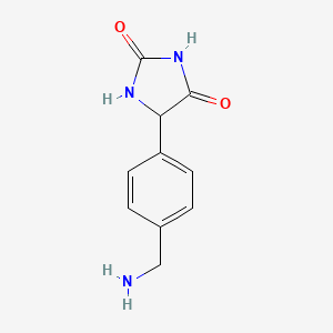 5-[4-(Aminomethyl)phenyl]-2,4-imidazolidinedione