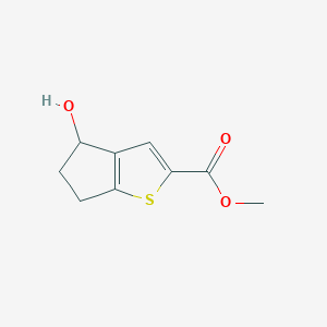 methyl4-hydroxy-4H,5H,6H-cyclopenta[b]thiophene-2-carboxylate