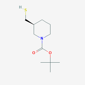 tert-butyl(3S)-3-(sulfanylmethyl)piperidine-1-carboxylate