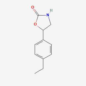 5-(4-Ethylphenyl)oxazolidin-2-one