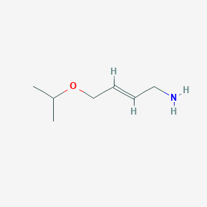 4-Isopropoxybut-2-en-1-amine