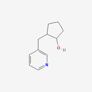 2-(Pyridin-3-ylmethyl)cyclopentan-1-ol