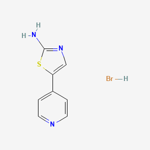 5-(Pyridin-4-yl)-1,3-thiazol-2-aminehydrobromide