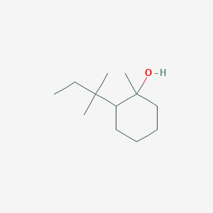 1-Methyl-2-(2-methylbutan-2-yl)cyclohexan-1-ol