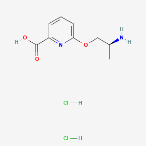 6-[(2S)-2-aminopropoxy]pyridine-2-carboxylic acid dihydrochloride