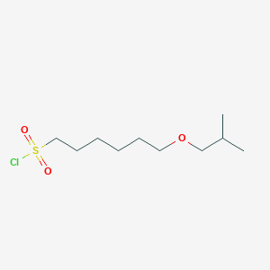 6-Isobutoxyhexane-1-sulfonyl chloride