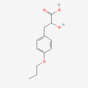 2-Hydroxy-3-(4-propoxyphenyl)propanoic acid