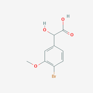 2-(4-Bromo-3-methoxyphenyl)-2-hydroxyacetic acid