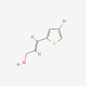 3-(4-Bromothiophen-2-yl)prop-2-en-1-ol