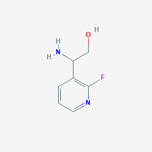 2-Amino-2-(2-fluoropyridin-3-yl)ethan-1-ol