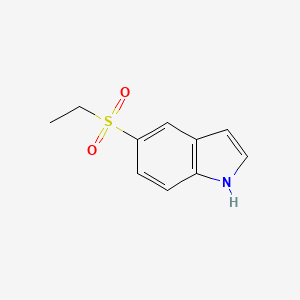 molecular formula C10H11NO2S B1532485 5-(ethylsulfonyl)-1H-indole CAS No. 193900-08-2