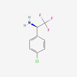 B1532493 (R)-1-(4-Chlorophenyl)-2,2,2-trifluoroethanamine CAS No. 1187931-01-6
