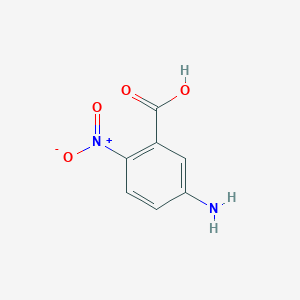 molecular formula C7H6N2O4 B153252 5-氨基-2-硝基苯甲酸 CAS No. 132080-60-5