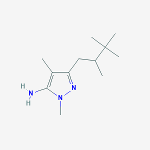 1,4-Dimethyl-3-(2,3,3-trimethylbutyl)-1h-pyrazol-5-amine