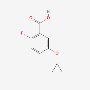 5-Cyclopropoxy-2-fluorobenzoic acid