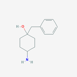 4-Amino-1-benzylcyclohexan-1-ol