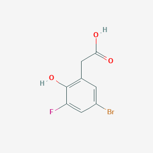 5-Bromo-3-fluoro-2-hydroxyphenylacetic acid