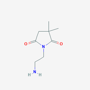 1-(2-Aminoethyl)-3,3-dimethylpyrrolidine-2,5-dione