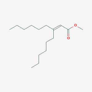 Methyl 3-hexylnon-2-enoate