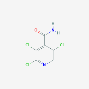 molecular formula C6H3Cl3N2O B1532560 2,3,5-三氯异烟酰胺 CAS No. 70593-53-2
