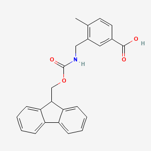 3-[({[(9H-fluoren-9-yl)methoxy]carbonyl}amino)methyl]-4-methylbenzoicacid