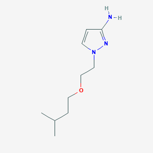 1-(2-(Isopentyloxy)ethyl)-1h-pyrazol-3-amine