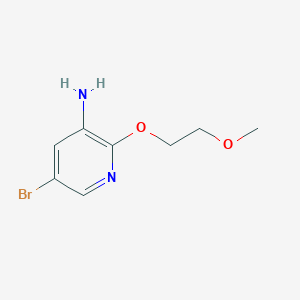 5-Bromo-2-(2-methoxyethoxy)-3-pyridinamine