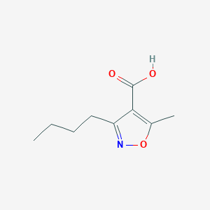 3-Butyl-5-methylisoxazole-4-carboxylic acid