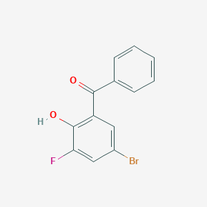 (5-Bromo-3-fluoro-2-hydroxyphenyl)(phenyl)methanone