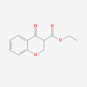molecular formula C12H12O4 B1532569 Ethyl 4-oxochroman-3-carboxylate CAS No. 153787-16-7