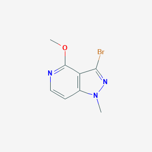 3-Bromo-4-methoxy-1-methyl-1H-pyrazolo[4,3-c]pyridine