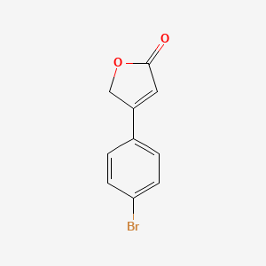 2(5H)-Furanone, 4-(4-bromophenyl)-