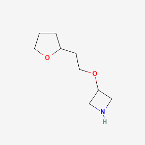 3-(2-(Tetrahydrofuran-2-yl)ethoxy)azetidine