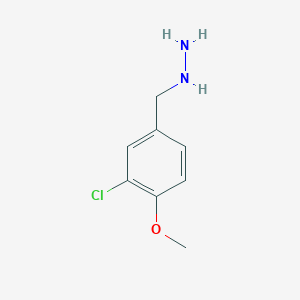 (3-Chloro-4-methoxybenzyl)hydrazine