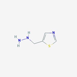 5-(Hydrazinylmethyl)thiazole